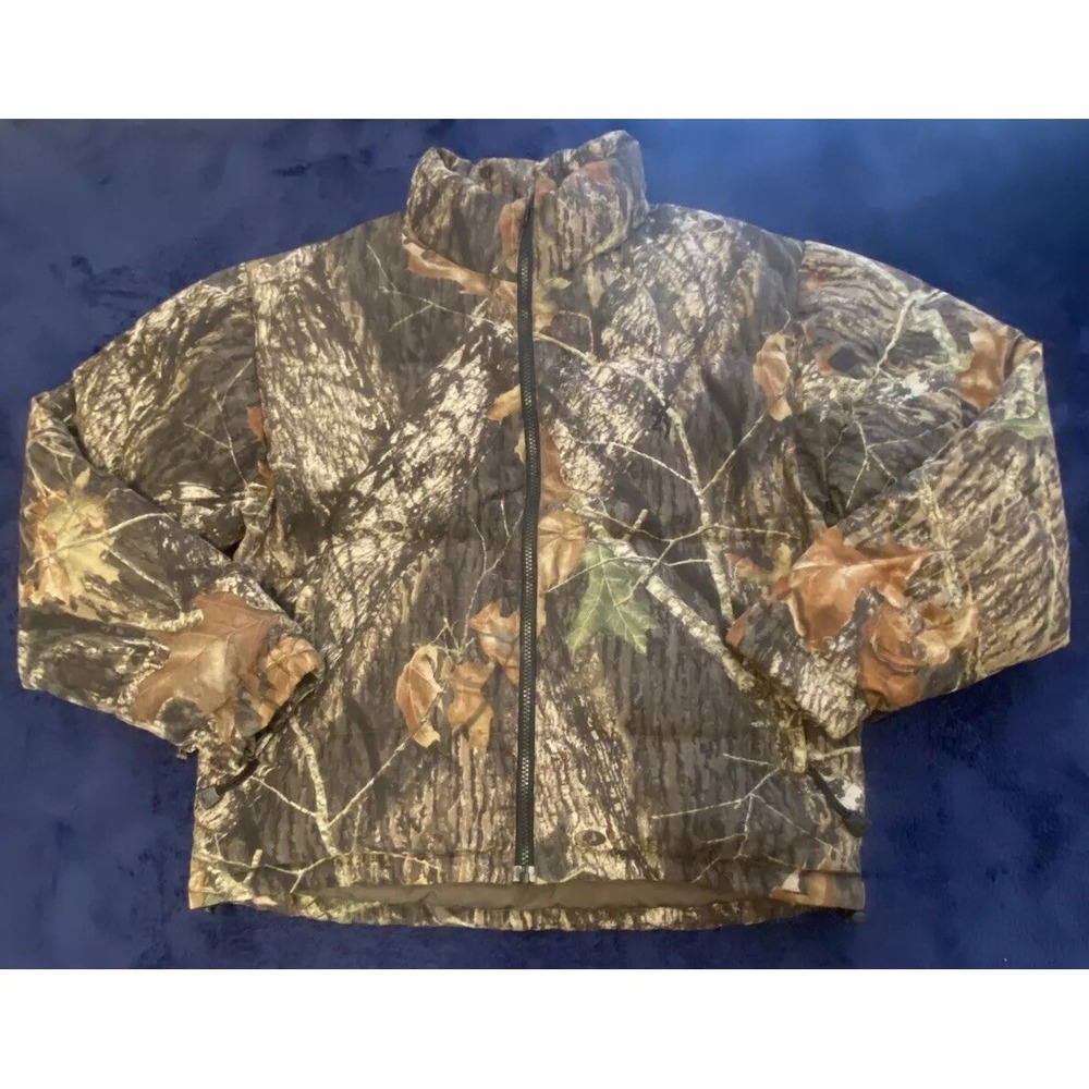 Browning Xchange  System Goose Down  Hunting Jacket Mossy Oak Break Up Size S/P
